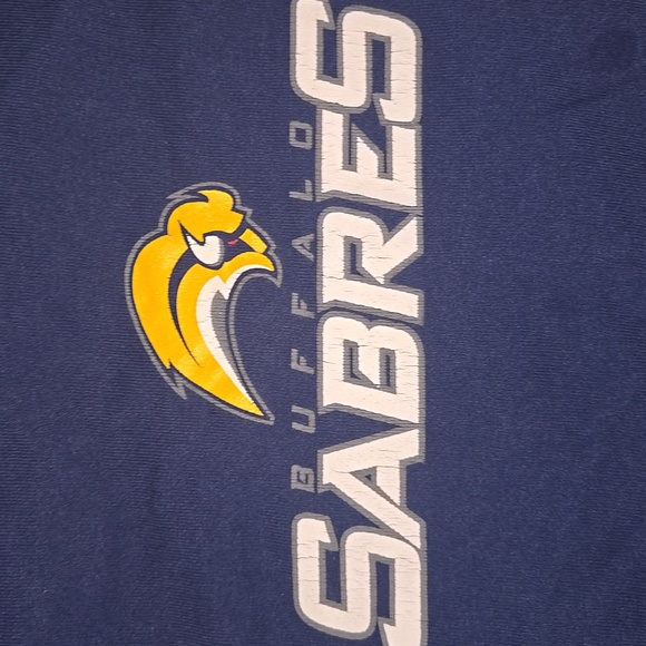 Augusta Sportswear Vintage Navy Buffalo Sabres Crewneck Size XL - Picture 3 of 7